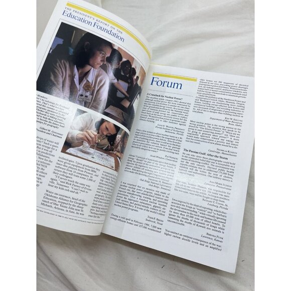 Vintage Nat Geo Lot Jul–Dec 1991 w/ Slipcover | History, Science - Picture 8 of 16